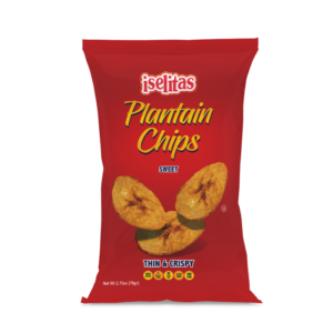 Iselitas Sweet & Crispy Plantain Chips – 20/2.75 oz