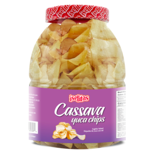 Iselitas Cassava Salted Party Size Jar – 6/15.70 oz
