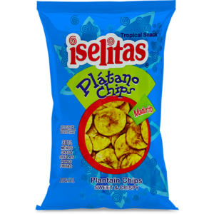 Iselitas Sweet & Crispy Plantain Chips – 20/3 oz