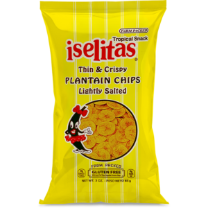 Iselitas Thin & Crispy Plantain Chips – 20/3 oz