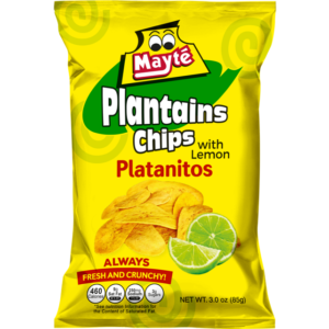 Mayte Plantain Chips Lemon – 30/3 oz